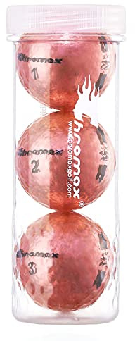 Chromax Metallic M5 farbige Golfbälle, 3 Stück