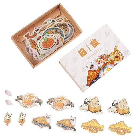 2 Kisten Box Aufkleber Gitarrendekor Sammelalbum scrapbooking sticker scrapbook stickers Pflanzendekor Etiketten Aufkleber für DIY-Scrapbooking Zeitschriftenaufkleber Ziemlich