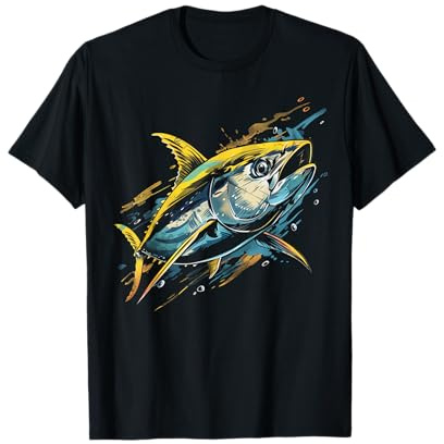 Yellowfin Tuna Fishing Big Game Fisherman T-Shirt