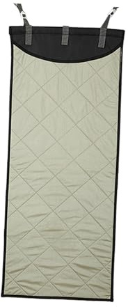 perfk Almohadilla de sobre la Puerta, Tabla de Vertical, Almohadilla de Planchado Plegable para Almacenamiento de Armario de portátil de