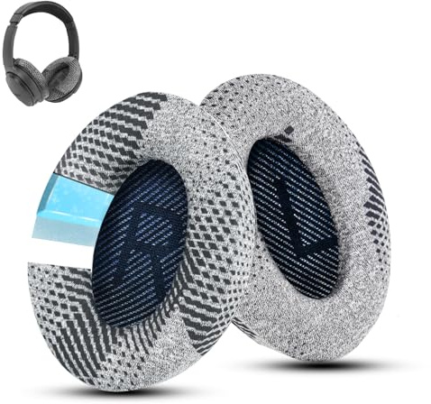 Wzsipod Cooling-Gel QuietComfort 35 / QC35 ii Replacement Ear Pads for Bose Headphones, Also Fit for Bose QC45 QC35 QC25 QC2 QC15/ Around-Ear 2/AE2 AE2i AE2w/ SoundTrue & SoundLink Series, Dark Blue