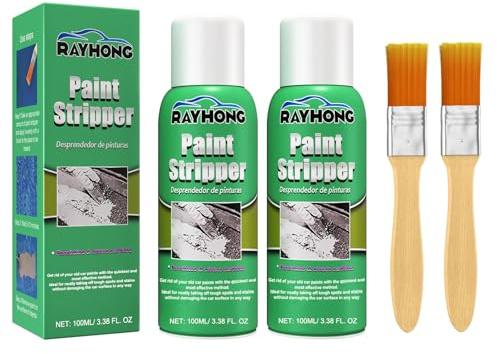 Decapante de pintura eficaz, decapante de pintura for automóviles, removedor de pintura de alta eficiencia for superficies metálicas, removedor de pintura profesional (2 PCS)