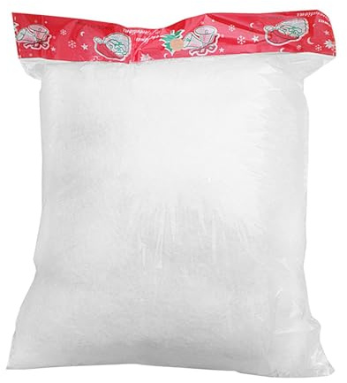 Neve Finta - Neve Artificiale Di Natale, Fibra Di Neve Spugna | Decorazione natalizia in cotone con neve, decorazione natalizia e decorazione natalizia per pavimento per vetrina