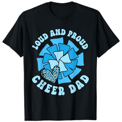 Cheerleading Cheer Dad Cheerleader Papa T-Shirt