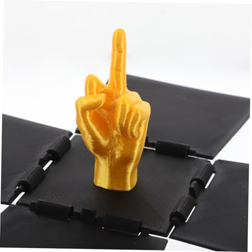 Abaodam Mittelfinger in Einer Box Geschenkschachtel Lustige Feiertagsschachtel Schreibtischartikel Fürs Büro Für Erwachsene Fingerkram Paketschachtel
