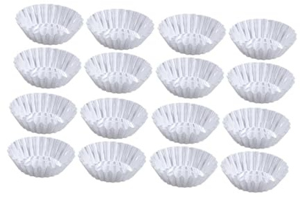 TOYANDONA 50 pièces Moules Tartelettes Alliage Aluminium Revêtement Antiadhésif Réutilisables pour Cupcakes Muffins Œufs Cuisson Uniforme Résistant et Facile à Nettoyer Couleur Argentée