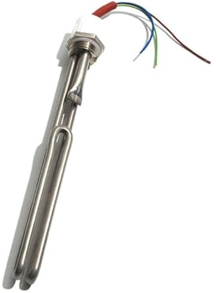 Vqxmhrpw Heizelement, 1/32 Mm AC220 V 1500 W 2000 W Solar-Elektroheizelement Warmwasserbereiter Tankteile 265 Mm 275 Mm Rohrlänge(1500W)