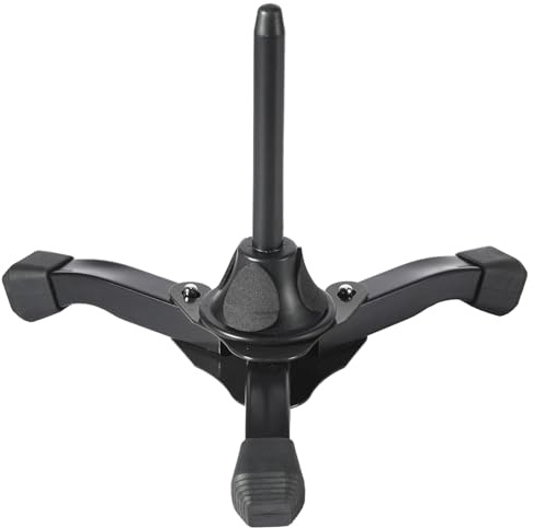 Soporte para clarinete, flauta oboe, saxofón soprano, instrumento de viento, plegable, portátil, trípode resistente para y