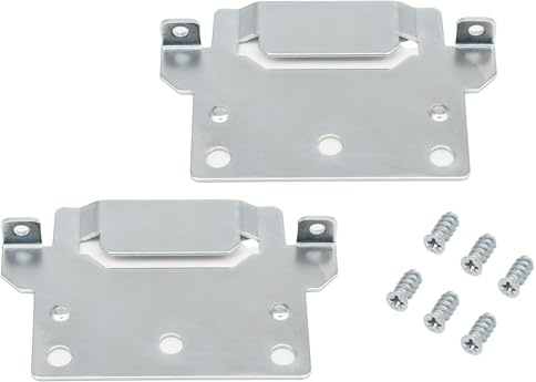 Supporto di ricambio per travi centrali, adatto per Ikea SKORVA 116791, piastra di montaggio HEMNES Brignes Malm, fissaggio per camper (set da 2)