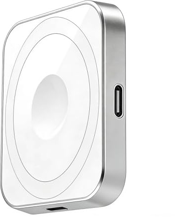 Wireless Charging Pad,Magnetic 3 in 1 wireless charger compatible with iPhone Apple Watch AirPods,Multi device wireless charging station compatible with Samsung & Android smartphones