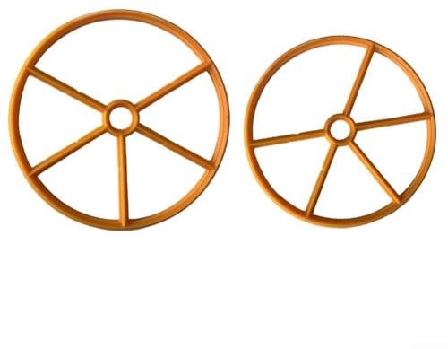 Juntas de válvula de goma de alto rendimiento para válvulas Hayward SPX0715D de 2 pulgadas SP715 y SP716 Series (juego de 2) (2 pulgadas)