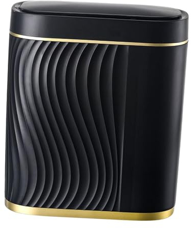 BOKIOESDE Poubelle Automatique de Cuisine avec Couvercle hermétique à Ouverture pour l'intérieur (Salon, Cuisine).
