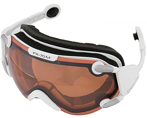 Casco Brille FX-70L Magnet-Link Vautron, Colour: Weiss, Size: L