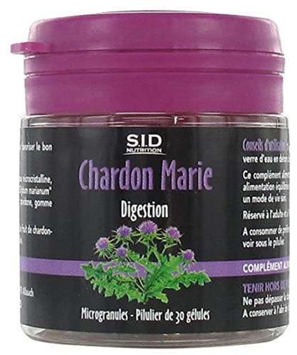 S.I.D Nutrition Digestion Chardon Marie 30 Gélules
