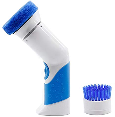 Autolaveuses électriques portatifs, Tout usage Électrique nettoyage brosse fonctionnant sur batterie pour les voitures de cuisine, salle de bain, nettoyage