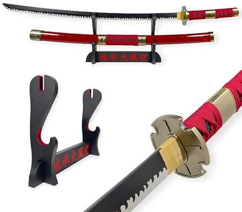FEENOMENN One Piece – Zoro Katana Replica Lama di Legno - SANDAI KITETSU