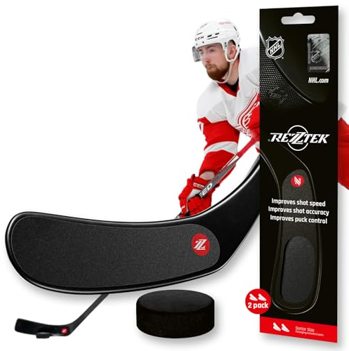 Rezztek Alternativa al Nastro per bastoni da Hockey – Grip ad Alte Prestazioni per la Lama del Bastone – per Lame da Hockey su Ghiaccio e da Strada – Usato dai Giocatori NHL