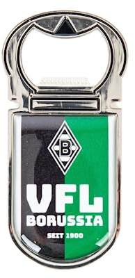 Borussia Mönchengladbach VFL BMG Magnet-Flaschenöffner | Offizieller Fanartikel Fohlenshop | Praktischer Flaschenöffner mit Vereinslogo