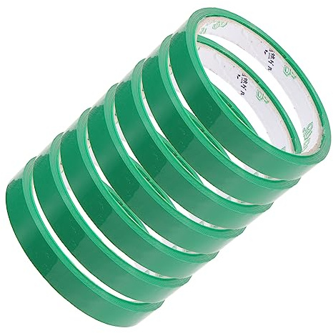 DOITOOL 24 Rollos De Embalaje Cinta De La Máquina De Encuadernación Cinta De Sellado Cinta Adhesiva De Color Cintas De Sellado De Bolsas De Embalaje Cintas De Sellado De Bolsas De