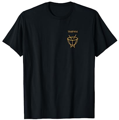 Timbales d'orchestre symphonique de la bande de timbales T-Shirt