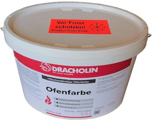 SENDEO Ofenfarbe DRACHOLIN weiß