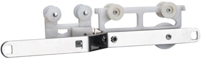 QUMIIRITY Curtain Magnetic Wheel Vorhangschiene Mit Riemenscheibe Installieren Für Verschiedene Vorhangfarben Für Raumteiler Und Gardinen Einsetzbar