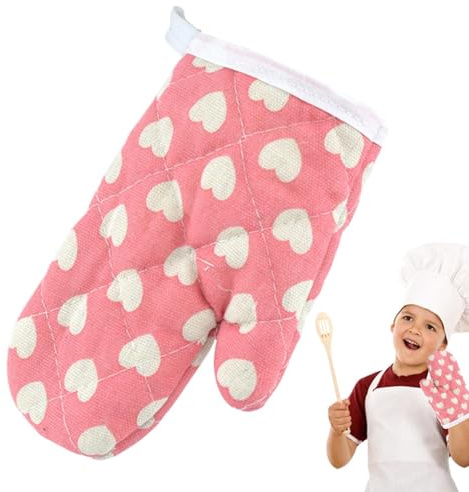 Ofenhandschuhe für Kinder,Ofenhandschuhe für Kinder,Rutschfeste, hitzebeständige Küchenhandschuhe für kleine Hände | Küchen-Mikrowellenhandschuhe, Kinder-Ofenhandschuhe, Kochhandschuhe, Anti-Verbrühun