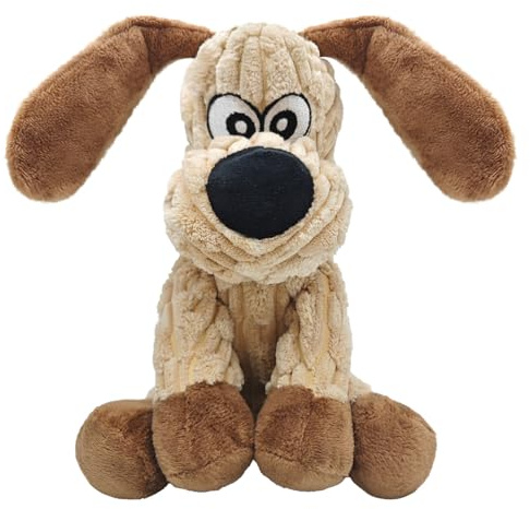 AEITPET Giochi con Squeak Interattivo per Cani, Peluche per Cani con Cigolio, Giocattoli per Cuccioli da Masticare, Cane Giocattolo per Cane di Piccola e Media Taglia
