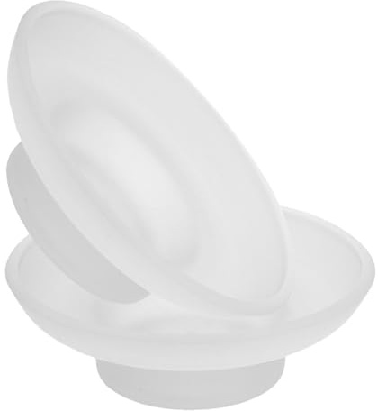 Warmhm 2pezzi Portasapone Da Bagno in Contenitore Per Sapone Portaoggetti in Vetro Trasparente Scolasapone Mini Piatto Per Salse Per Vasca Da Bagno e Doccia