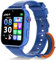 4G Reloj Inteligente Niño, Smartwatch Niños con GPS, Videollamadas, Chat de Voz, SOS, Modo Clase, WiFi, Juegos, Cámara, Reloj Niños Regalo para Niñas niños 4-12 años Regalo (Azul)