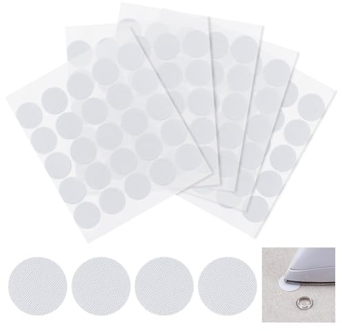 NBEADS 200 Stück Aufbügelbare Ösenpatch, 2cm Verstärkte Polyester Ösenflicken Ösen Zum Aufbügeln Ösen Applikation Zum Anbringen Von Ösen Ösen Und Druckknöpfe An Stoffen, Weiß