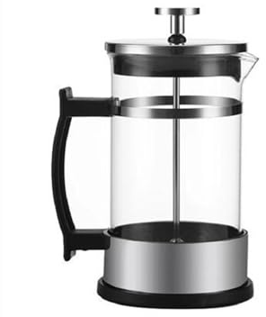 Caffettiera da stampa francese - 350 ml 600 ml di caffè in acciaio inox, barattoli da birra manuale resistenti al calore | Accessorio da cucina compatto, elegante per la casa, il B