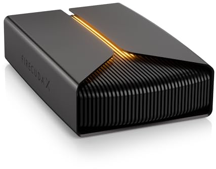 Seagate 8TB FireCuda Gaming Hub | USB-C (STNL8000400) | Designad för Xbox på PC. Busdriven. Kräver 15W USB-C. Xbox Gamepass Ultimate trial. 2 års garanti + Rescue