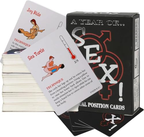 yilemeiyile Un mazzo di 50 carte da gioco pọkèr con le posizioni del kamasutra ṣëxy hot gadget šéššuali di coppia italiano 6X6JF4