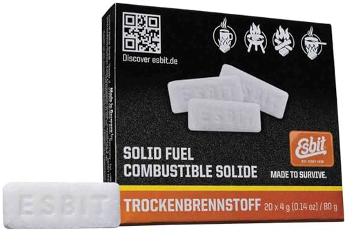 Esbit Trockenbrennstoff klein für TK klein, 20x 4g