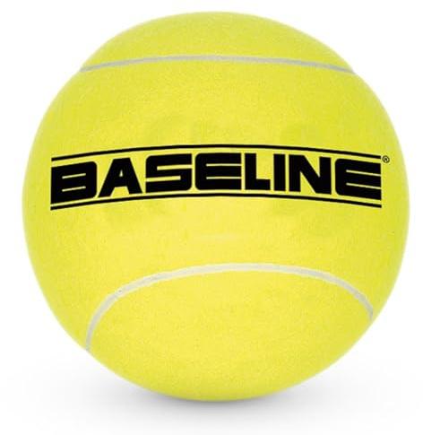 Baseline große gelbe Tennisball Größe 5