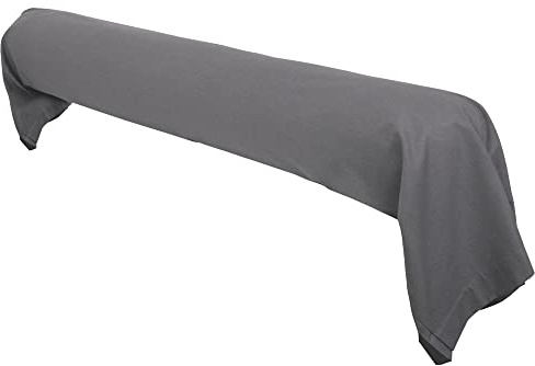 Linnea Taie de traversin uni 230X43 cm 100% Coton Alto Manhattan