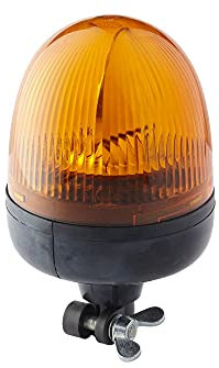 HELLA 2RL 009 506-011 Alogeno-Proiettore rotante, Rota Compact, 24V, giallo, Bocchettone di tubo, flessibile