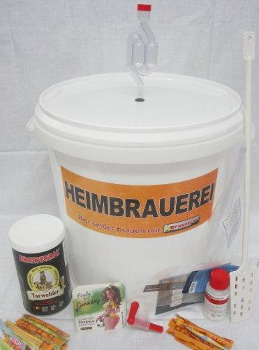 Bierbrauset Weizen – Weizenbier selber brauen (15 Liter) –Ideal für Brauset Anfänger oder als Bier Geschenk, inklusive Brauanleitung