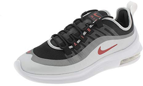 NIKE Men's Nike Air Max Axis Running Shoes, Multicolour Black Sport Red Mtlc Platinum White 009, 9 UK