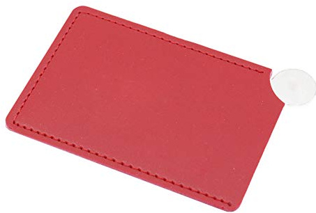 WFZ17 Compact Pocket Makeup Mirror, Handheld Shatter-proof Stainless Steel Travel Mirror