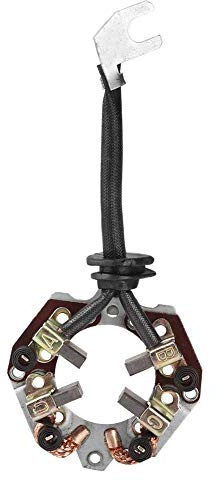 Soporte de cepillo de carbono, soporte de cepillo de carbono para arrancador de motor profesional conjunto de escobillas de carbono de arranque duradero para Teana Bluebird Cefiro Versa Tiida
