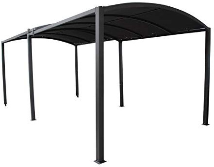 MilaniHome.it - Gazebo da Giardino allungabile 3x3/6 per Auto esternodi coloreAntracite