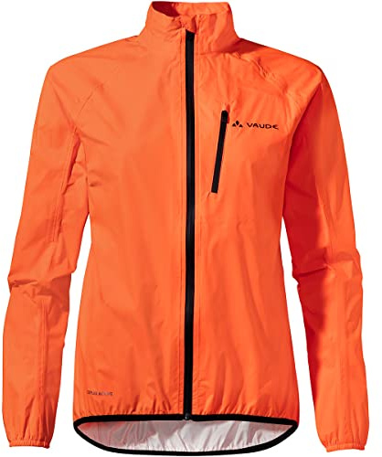 VAUDE Women‘s Drop Jacket III, leichte Regenjacke, atmungsaktiv & wasserdicht, zusammenrollbar