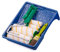 Mivos Set de Peinture - 9 Pièces - 2 Rouleaux à Peinture de 18 cm - 2 Rouleaux à Peinture de 11 cm - 2 Étriers de Fixation - 1 Pinceau de 36 mm - Bac à Peinture 33x26 cm - Kit de Rouleaux à Peinture