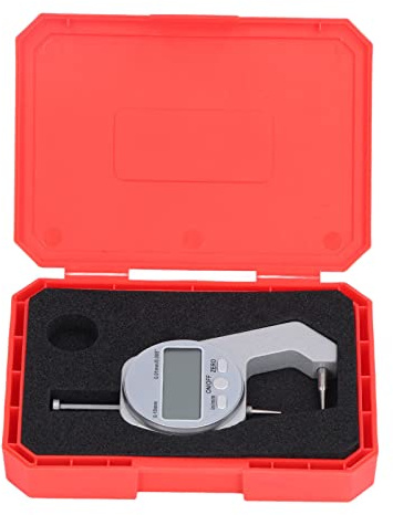 Spessimetro, EVTSCAN Spessimetro Gamma 0-10MM Schermo LCD Display digitale Punta curva Mini Spessimetro