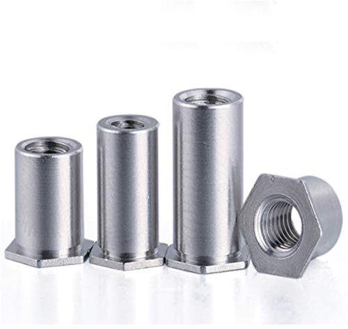 Vis, écrous, fixations, rivets, support fileté à trou traversant, croix auto-serrant, support à sertir, armoire de serveur, écrou d'insertion, tôle, standard robuste et durable (nombre de pièces : 100