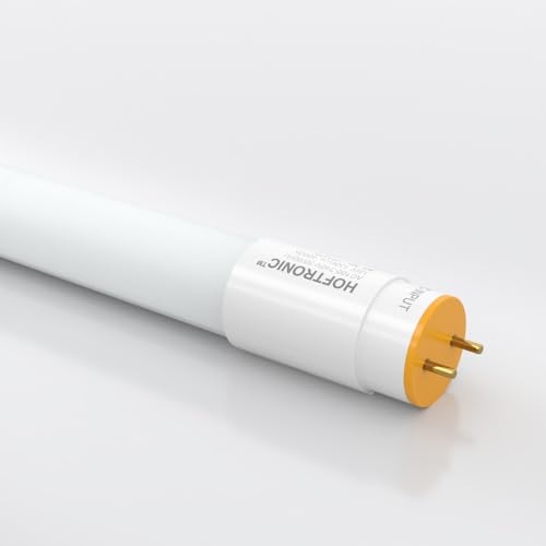 HOFTRONIC - LED Röhre 120cm - 18 Watt 3600 Lumen (200lm/W) - Super Bright - 4000K Neutralweiß - Ersetzt 120W (120W/840) Leuchtstoffröhre - Flimmerfrei - Neonröhre - LED Tube Inkl. Dummy Starter