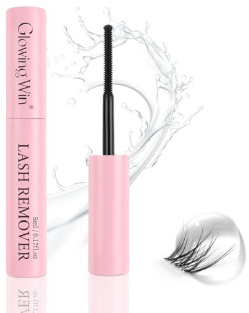 Glowing Win Lash Remover Eyelash Glue Remover for Clusters Extensions 5ml | Fast Removal, Individual Eyelash Remover For Home Use