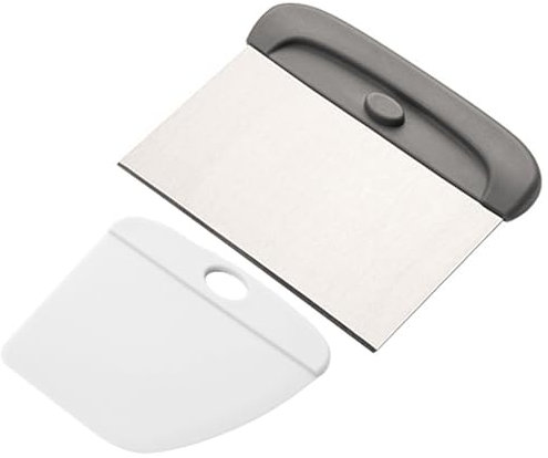 Grattoir de banc - Grattoir de table, grattoir à pâtisserie, grattoir à pain solide, grattoir de cuisine | Grattoir de cuisine, grattoir alimentaire, grattoir à bol, pâte à pain, nourriture délicieuse